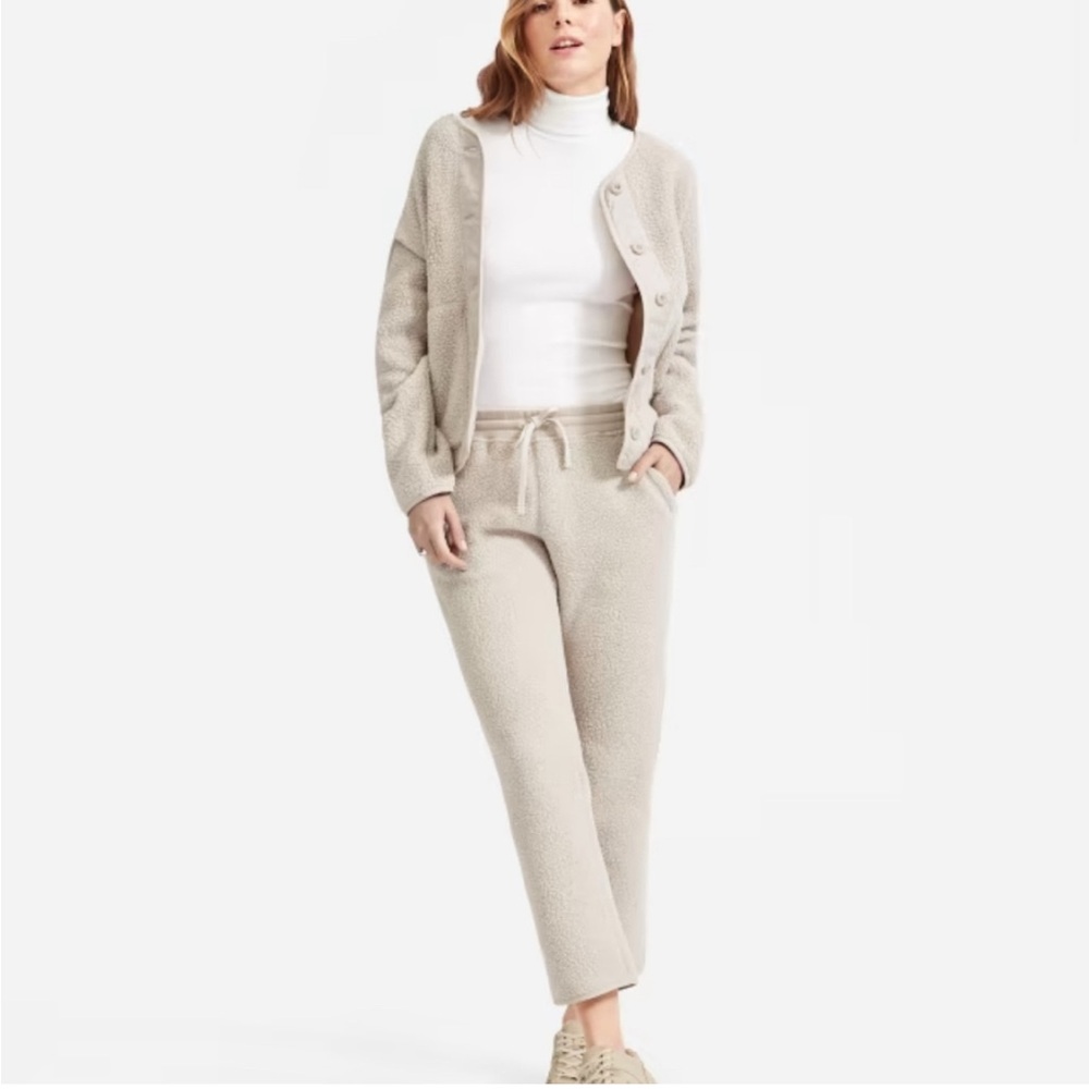 Everlane Renew Fleece Drawstring Jogger Small